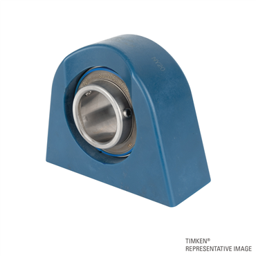 Food Grade Grease 2 Bolt Tapped Base Mounted Ball Bearing Unit